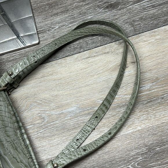 Brahmin Sea Glass Melbourne Medium Asher Leather Tote Shopper Travel RARE - Picture 8 of 13